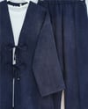 Önü Bağlamalı Pantolonlu Keten Kimono Takım  -Laci-Takım-398-04014-R03
