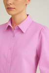 Önü Düğmeli Klasik Gömlek -Pembe-Gömlek-303-10050-R20