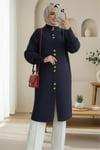 Önü Düğmeli Uzun Sakallı Yumoş  Hırka -Laci-Hırka-280-3265-R03