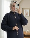 Önü Düğmeli Uzun Sakallı Yumoş  Hırka -Laci-Hırka-280-3265-R03