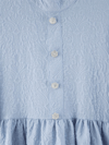 Önü Taşlı Düğme Detaylı Parçalı Arkası Fermuarlı Tunik -Bebe Mavi-Tunik-102-2101-R32