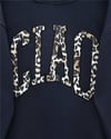 Önü Yazılı Leopar Deseni Detaylı Üç İplik Sweat Takım  -Laci-Takım-349-5284-R03