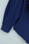 Pelerin Detaylı Düğmeli Oval Kesim Poplin Tunik -Laci-Tunik-307-0123-R03