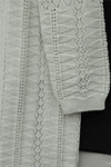 Ponponlu Karışık Desen Araboy Triko Hırka -Taş-Hırka-109-0980-R43