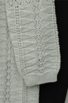 Ponponlu Karışık Desen Araboy Triko Hırka -Taş-Hırka-109-0980-R43