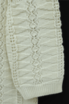 Ponponlu Karışık Desen Araboy Triko Hırka -Krem-Hırka-109-0980-R28