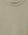 Kazak-Sakallı Uzun Salaş Triko Tunik   -Vizon-295-4529-R23