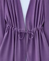 Tünel Bağcıklı Ayrobin Kimono Takım -Mor-Takım-349-7073-R34