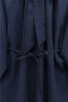 Yakası Bağcıklı Fermuarlı Kolu Fırfırlı Kemerli Modal Tunik -Laci-Tunik-307-0059-R03