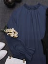 Yakası Büzgülü Bluz     -Laci-Bluz-111-20840-R03