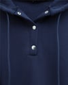 Yakası Çıtçıtlı Kapşonlu Şardonlu Üç İplik Sweat -Laci-Sweatshirt-349-5162-R03