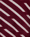 Yan Çizgili Sakallı Salaş Triko Kazak -Bordo-Kazak-295-4530-R04