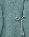 Yandan Bağlamalı Buklet Kimono   -Mint-Ceket-253-12961-R24