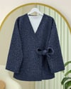 Yandan Bağlamalı Sakallı Kimono   -Laci-Kimono & Kaftan-398-66000-R03