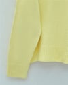 Yarım Boğazlı Salaş Triko Kazak -Sarı-Kazak-109-0823-R22