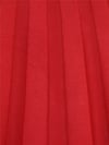 Yırtmaçlı Yelpaze Desenli Triko Tunik -Kırmızı-Triko Tunik-280-3190-R33