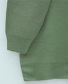 Yuvarlak Yaka Fularlı Salaş Triko Tunik   -Çağla Y.-Kazak-109-9776-R70