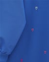 Yuvarlak Yaka Kalp Desenli Penye Tunik  -Mavi-Tunik-349-7090-R31