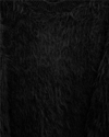 Yuvarlak Yaka Sakallı Triko Kazak -Siyah-Kazak-357-7004-R01