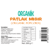 Organik Patlak Mısır (500 gr) Beyorganik(Pestisit ve Aflatoksin Analizli)