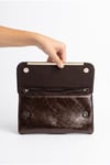 132-441-4-KAHVERENGI441 Kahverengi Kadın Clutch Çanta