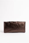 132-441-4-KAHVERENGI441 Kahverengi Kadın Clutch Çanta