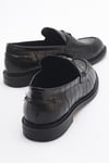 222-23023-2-SIYAH BASKIBLOSS Siyah Baskı Kadın Loafer