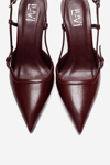 80-10060-4-BORDO CILTCELIA Bordo Cilt Kadın Dolgu Topuklu Ayakkabı