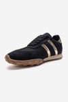 223-2622-3-LACIVERT SUETFLUX Lacivert Süet Kadın Günlük Sneaker