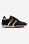 223-2622-3-LACIVERT SUETFLUX Lacivert Süet Kadın Günlük Sneaker