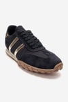 223-2622-3-LACIVERT SUETFLUX Lacivert Süet Kadın Günlük Sneaker