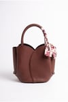 202-2575-7-BORDO FLOTERGIOVAR Bordo Floter Kadın Kol Çantası