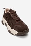 98-65137-25-KAHVERENGI SUETLECCE Kahverengi Süet Kadın Spor Sneakers