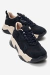 98-65137-26-LACIVERT SUETLECCE Lacivert Süet Kadın Spor Sneakers