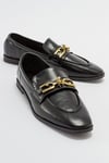 124-3374-1-SIYAH CILTLOUR Siyah Cilt Kadın Loafer