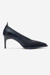 80-1623-1-LACIVERT SUET CILTMEADOW Lacivert Süet Cilt Kadın Topuklu Ayakkabı
