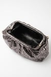 56-508-6-PLATIN DESENLIUVERA Platin Desenli Kadın Clutch Çanta