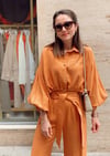  MANGO TUNİĞİ KISA ÖNDEN ÇITÇITLI BELİ LASTİKLİ KUS GÖZ 