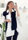  TERS CEP DTY ÖNÜ FERMUAR MÜSLİN TUNİK