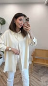 AÇIK BEJ 27268 ÇİZGİLİ BASİC GÖMLEK
