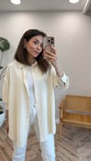 AÇIK BEJ 27268 ÇİZGİLİ BASİC GÖMLEK