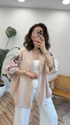 AÇIK BEJ 3406 KİMONO