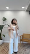 AÇIK BEJ 3406 KİMONO