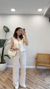 AÇIK BEJ 4925 NAKIŞLI YELEK TAKIM