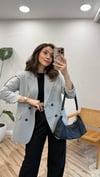 AÇIK GRİ 8810 BLAZER CEKET 