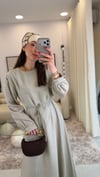 AÇIK HAKİ  6779 VOLAN DTY ELBİSE