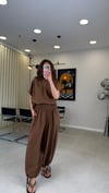 AÇIK KAHVE 1013 KETEN TAKIM 