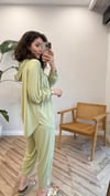 AÇIK LİME 34831 KAPŞONLU PANTOLON TAKIM