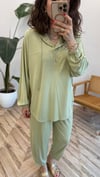 AÇIK LİME 34831 KAPŞONLU PANTOLON TAKIM