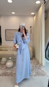 AÇIK MAVI  6779 VOLAN DTY ELBİSE